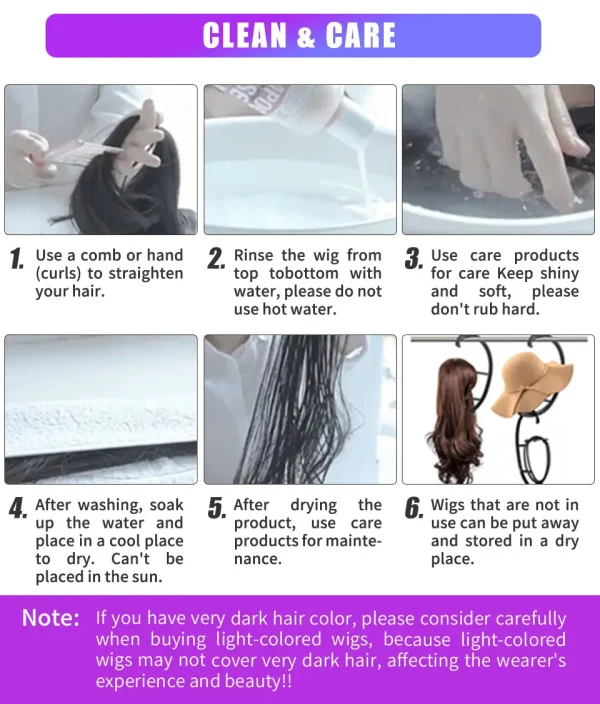 Crochet Hair 10Inch Curly Long Synthetic Crochet Hair Extensions,Wigs Crochet Hair For Women Heat Resistant - Image 9